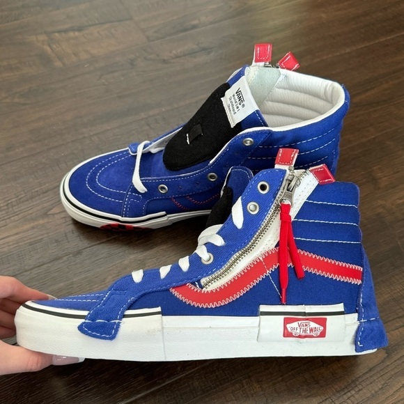 VANS Sk8-Hi Reissue Ca Surf the Web High Tops Shoe Size 7.5 Women - Picture 5 of 10